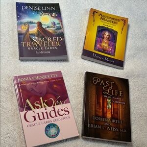 4 Doreen Virtue, Sacred Traveler,Ascended Masters, Ask Your Guides, Guidebooks